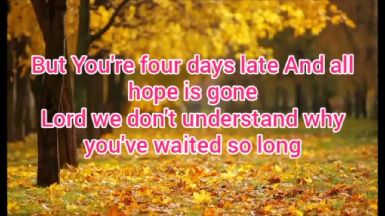 Four Days Late lower Key Karaoke