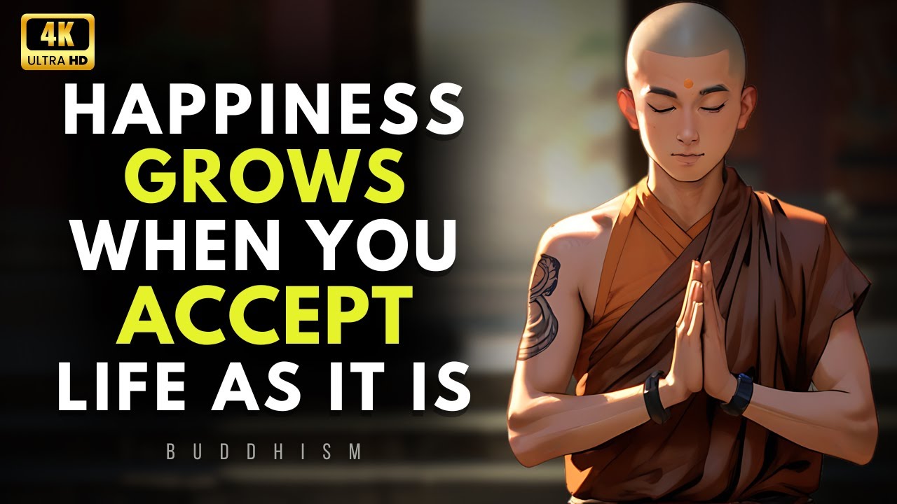 You Become Happy the Moment You Stop Arguing With Reality | Buddhism