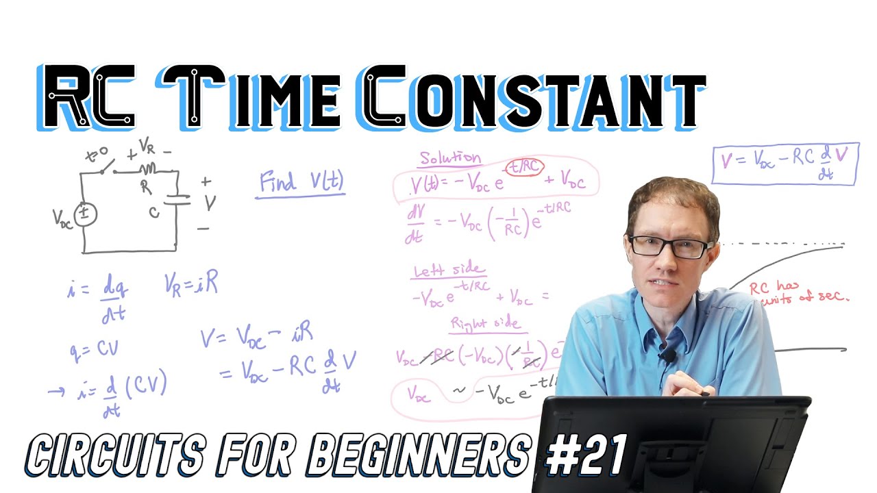 RC Time Constant (Circuits for Beginners #21)
