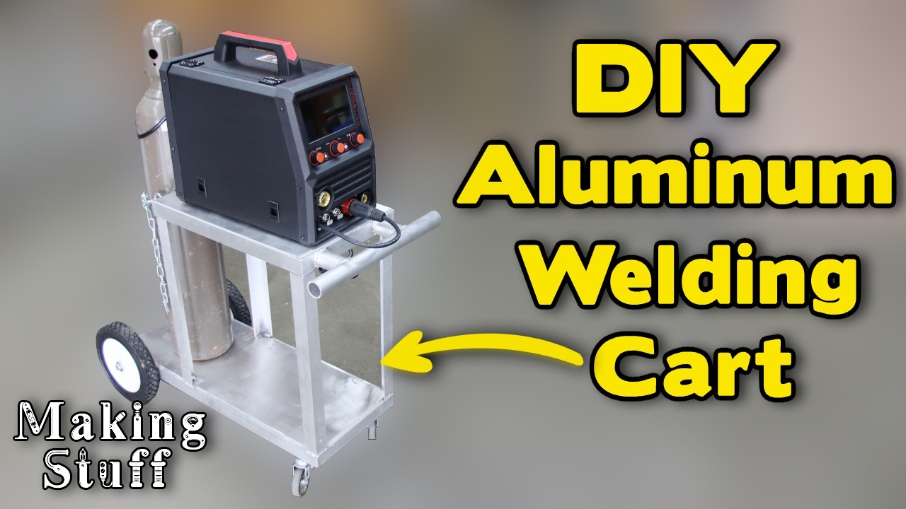 Aluminum MIG Welding - DIY Welding Cart