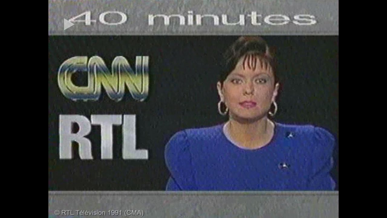 RTL Télévision reprend CNN lors de la guerre du Golfe - extraits (1991)