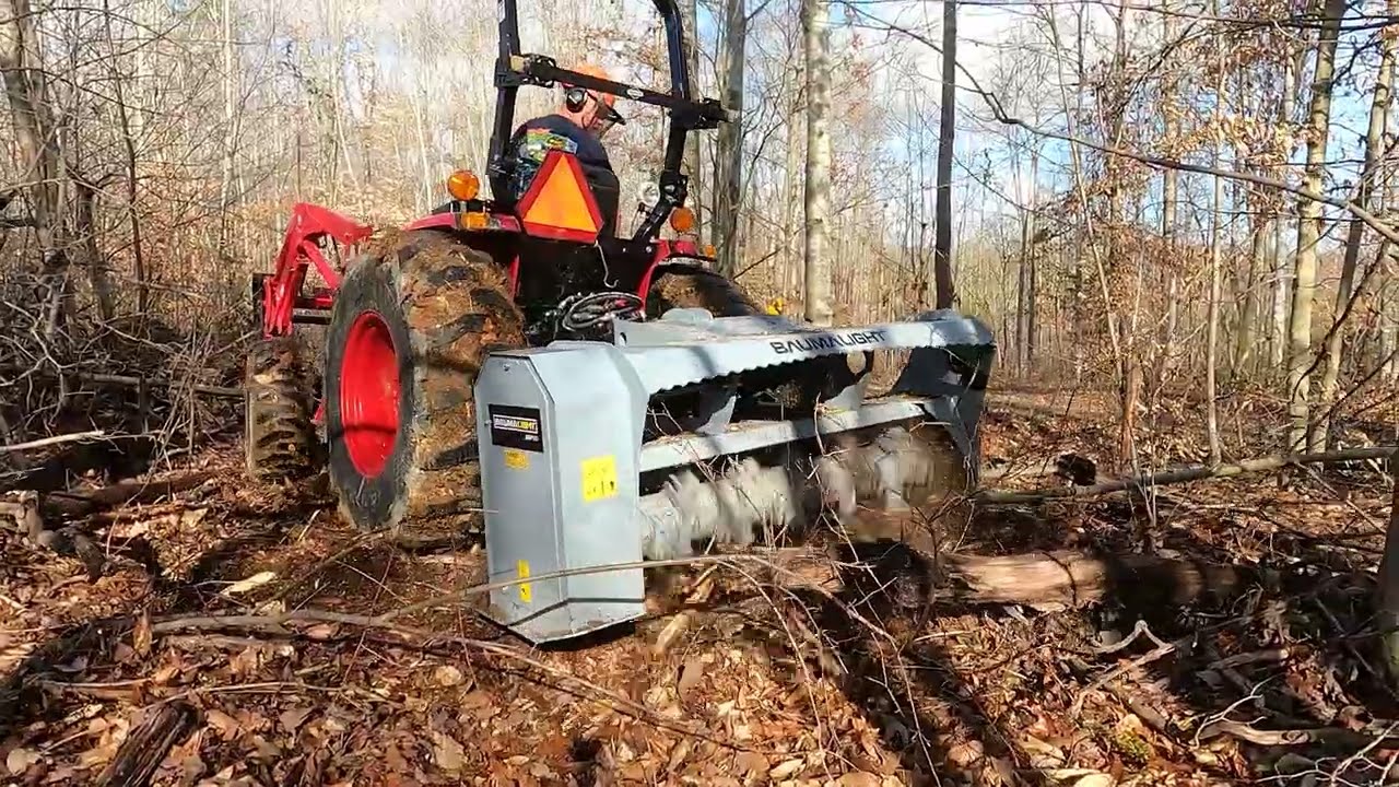 MP360 Brush Mulcher for Tractors - Customer in Action
