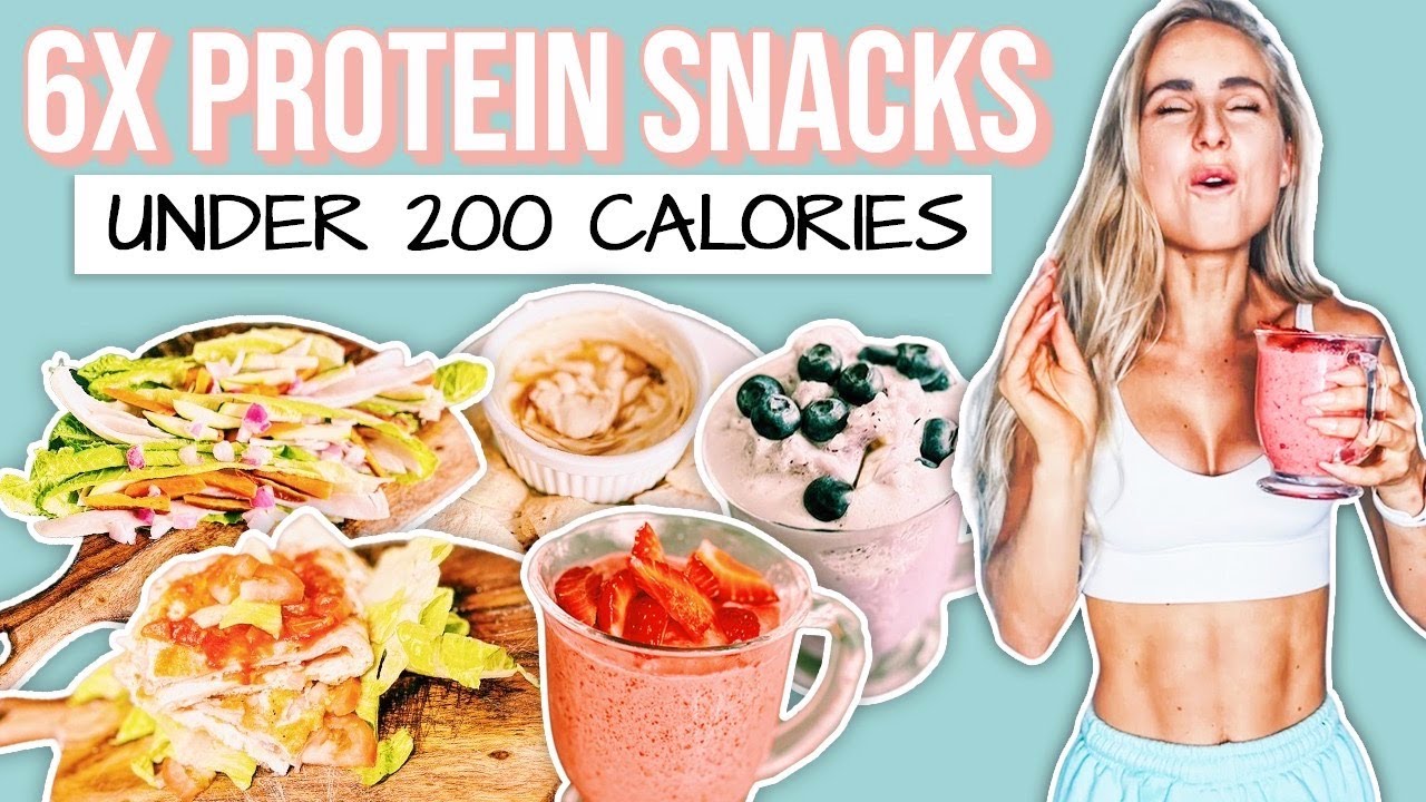 Best High Protein/Low Cal Snacks for Weight-Loss (5 min only)