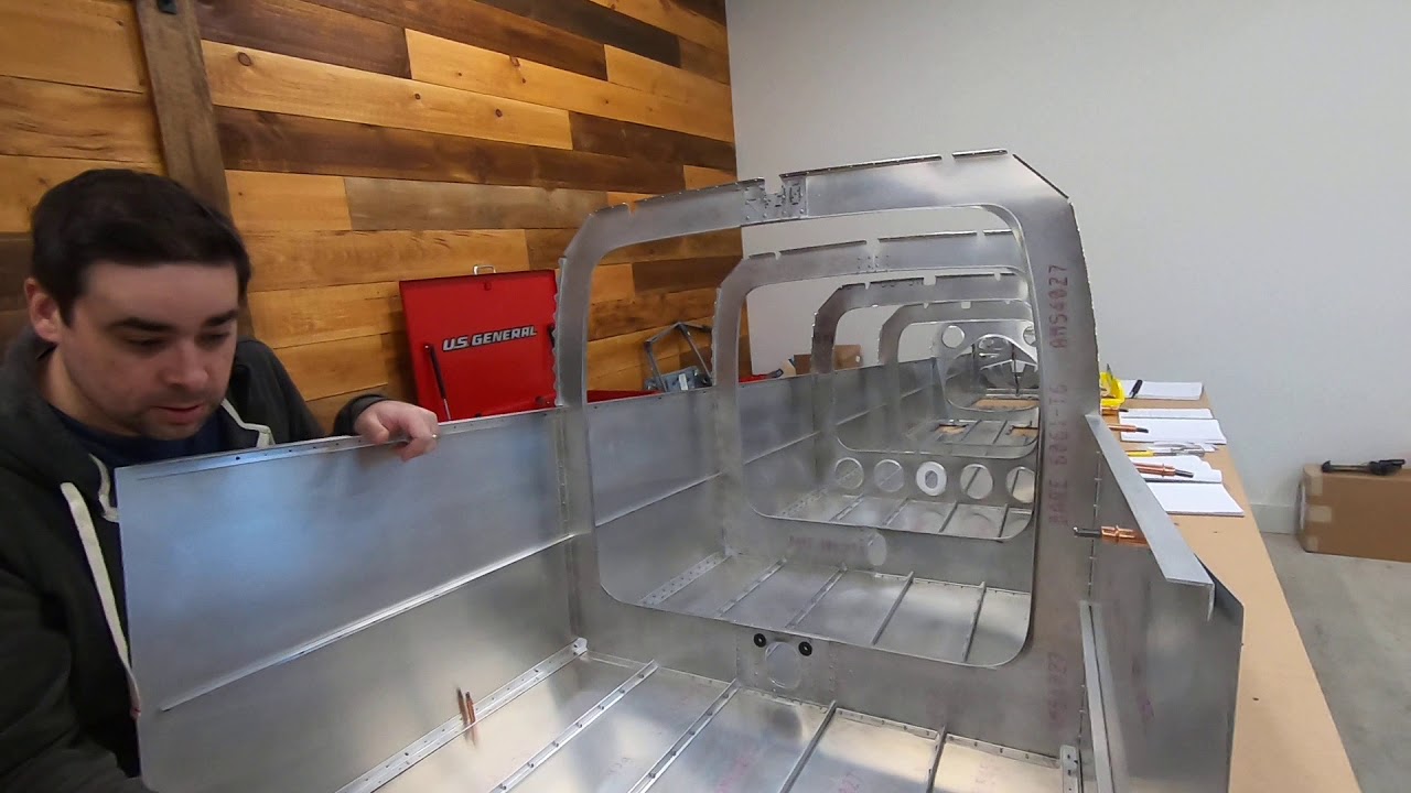 RANS S-21 (008) Tail section build