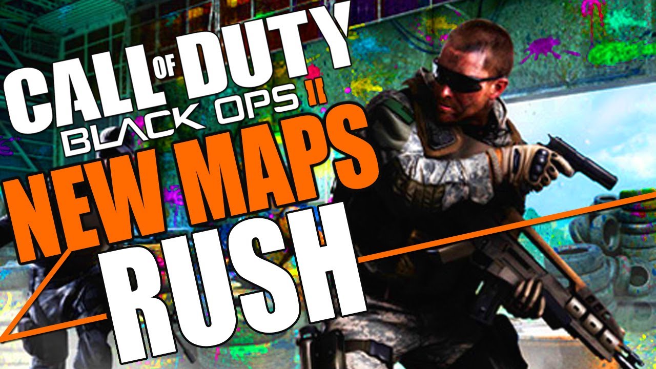 НОВЫЙ геймплей &laquo;RUSH&raquo; &mdash; Black Ops 2 Мультиплеер &mdash; DLC VENGEANCE Набор карт (COD BO2)