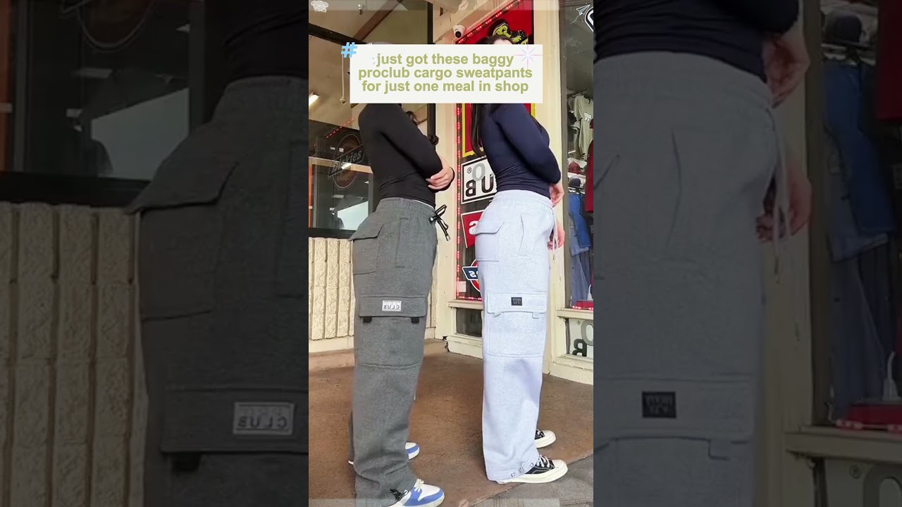 Pro club cargo pants in stock at high fundamental shop #proclub #streetwear