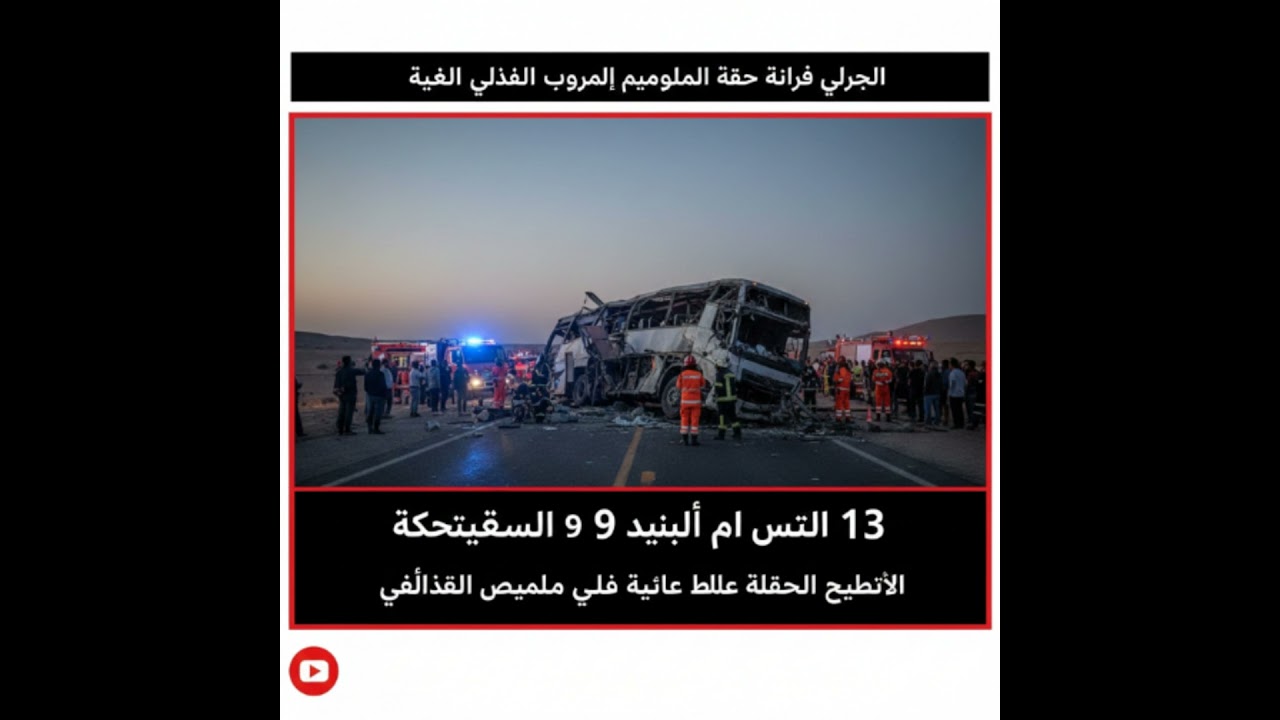 مجزرة مرورية مروعة تهز ولاية تيارت