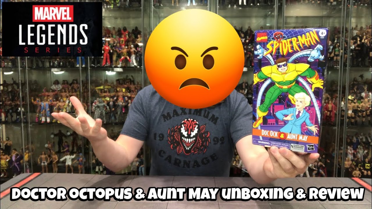 Doc Ock & Aunt May Marvel Spiderman Unboxing & Review!