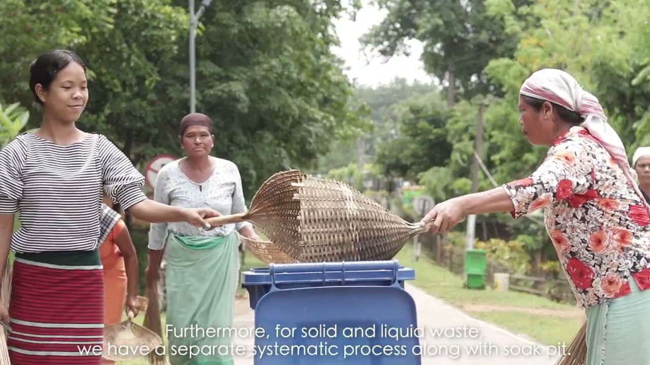 ODF Plus Model Verified and Cleanest Village of Assam RANGSHAPARA #sbmg #SBMGassam