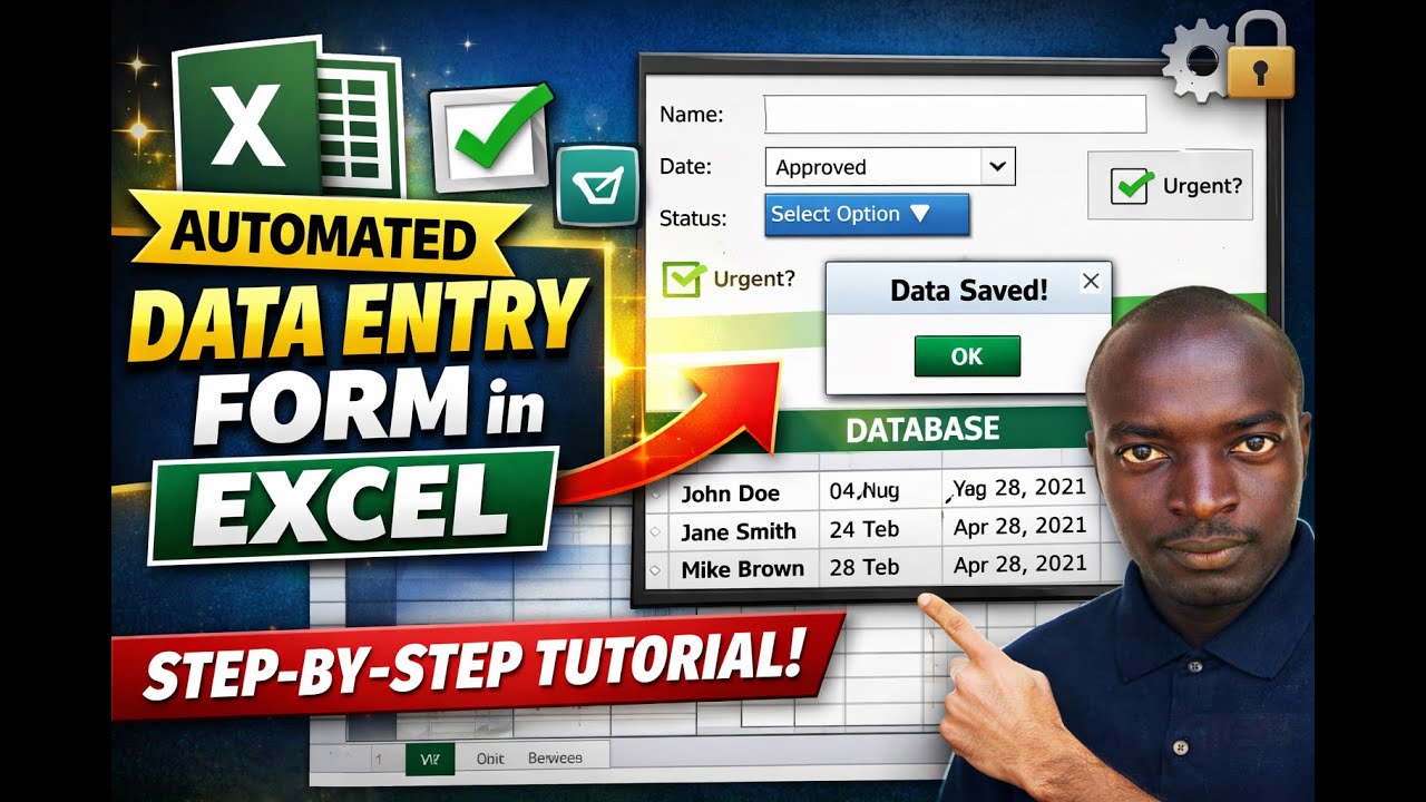 Automated Data Entry Form in Excel