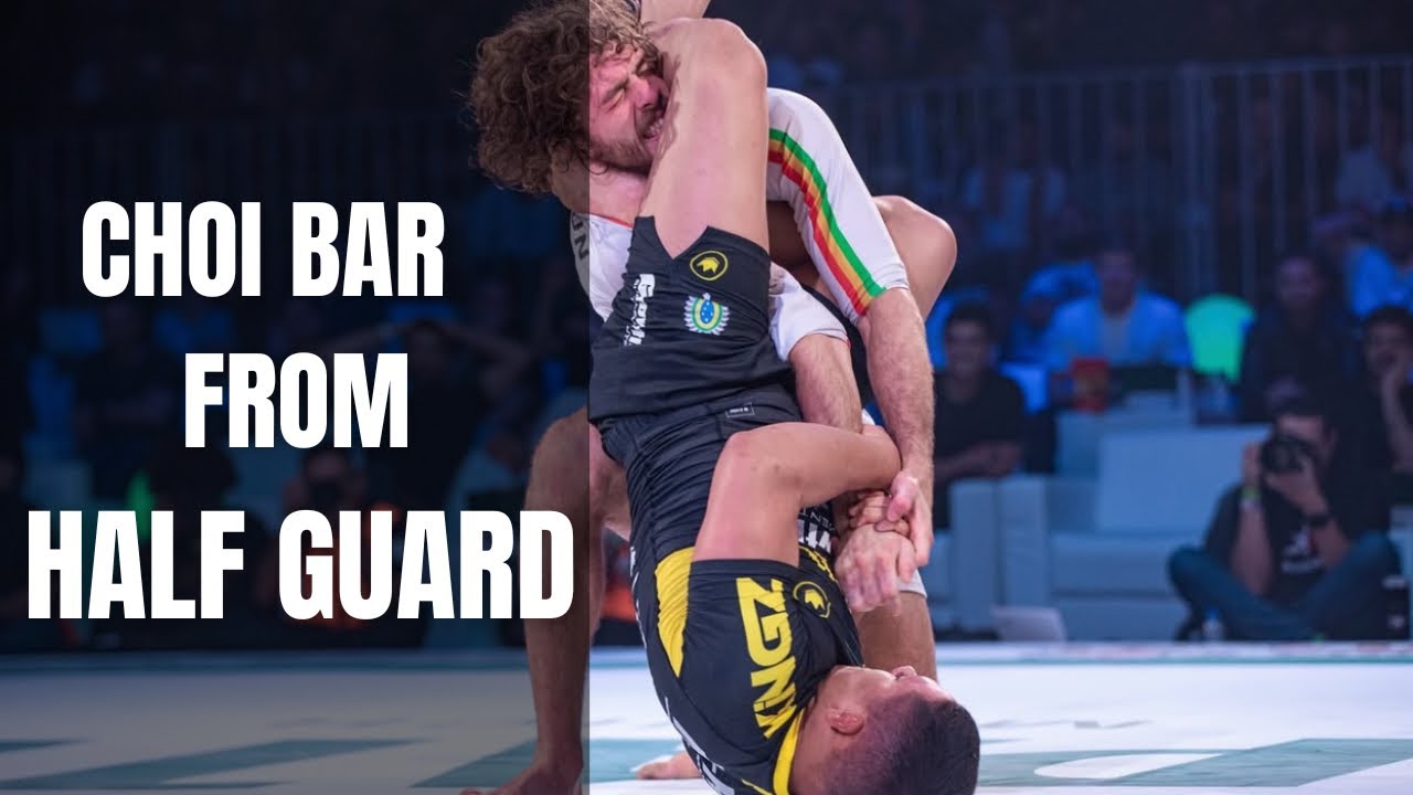How to Hit a Choi Bar from Half Guard | BJJ Technique Breakdown