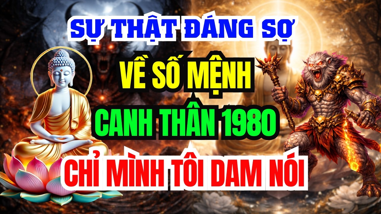 Thầy Pháp Hòa Tiết Lộ Về Căn Số Tuổi Canh Thân 1980, Tiền Vận Gian Khổ Vất Vả - Hậu Vận Mới An Nhàn.