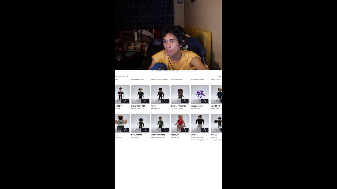 En live sur Roblox !