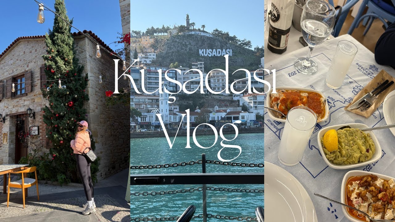 Kuşadası’nda Bir Hafta Sonu | Nerelere Gittik, Neler Yaptık? (Vlog)
