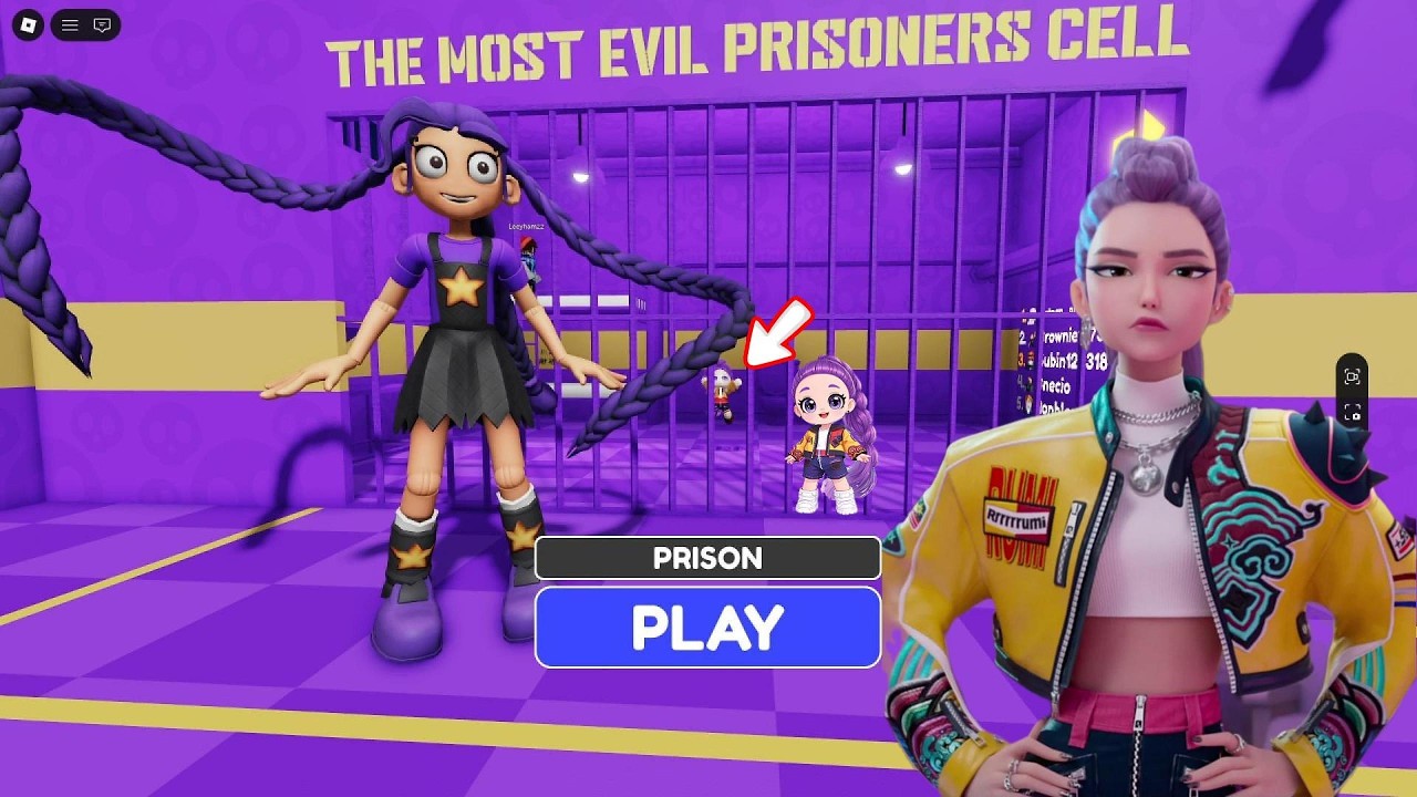 LILY LOVEBRAIDS PRISON RUN! _Roblox_Gameplay_robloxobby !