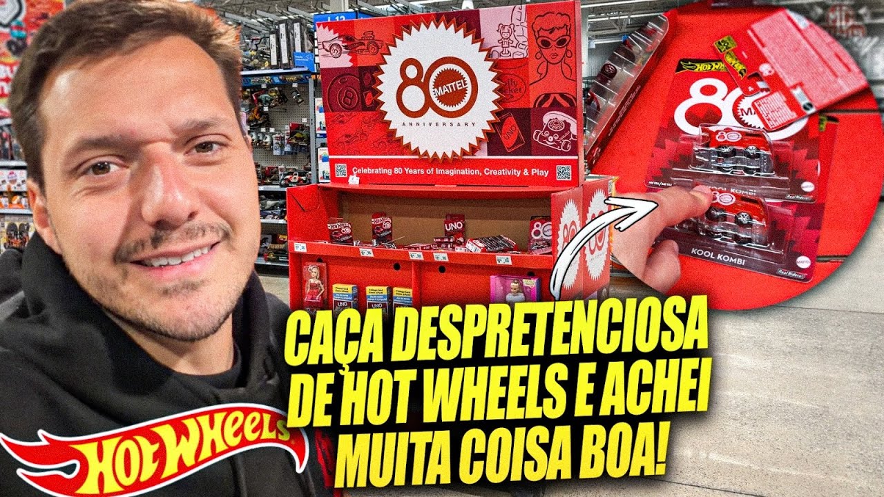ACHEI MUITO HOT WHEELS NOS EUA 