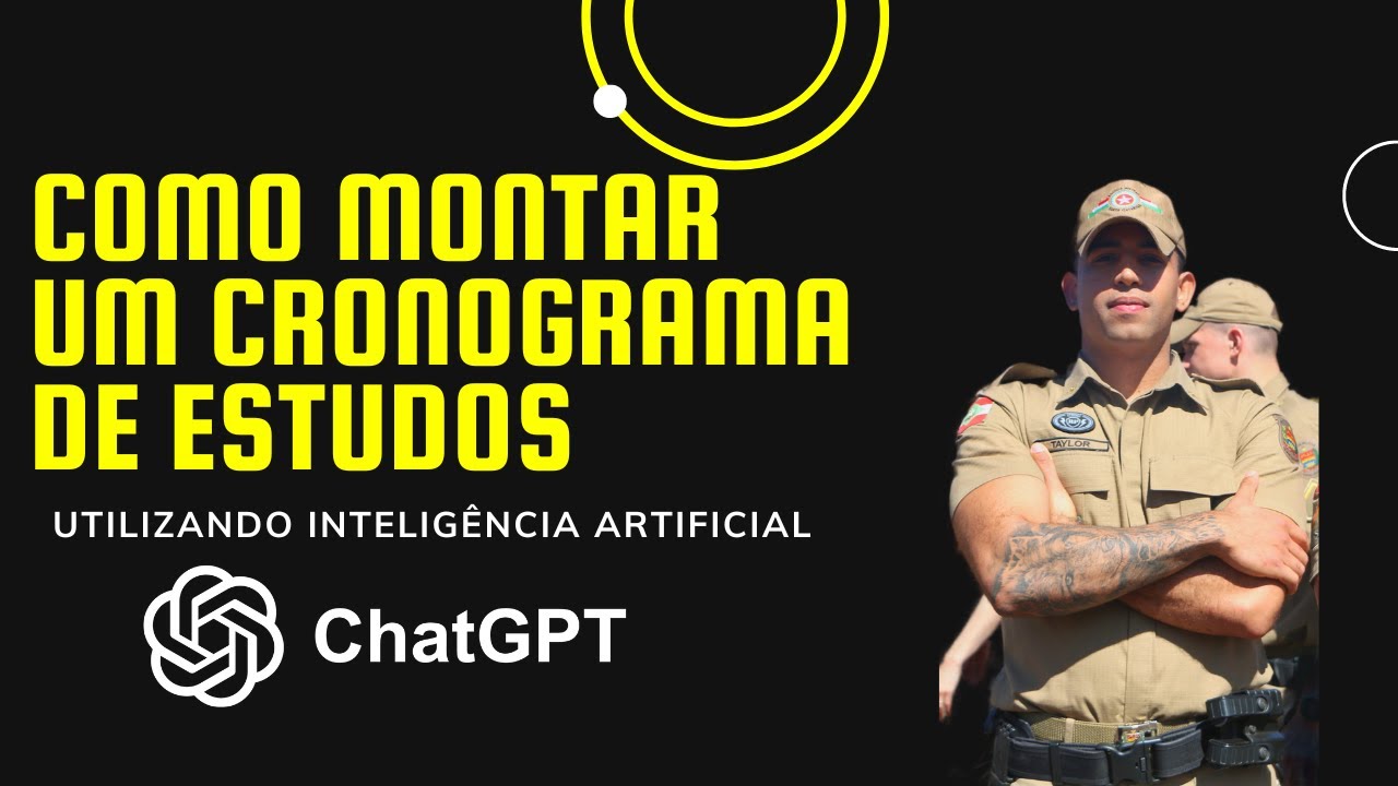 COMO CRIAR UM CRONOGRAMA DE ESTUDOS UTILIZANDO INTELIGÊNCIA ARTIFICIAL