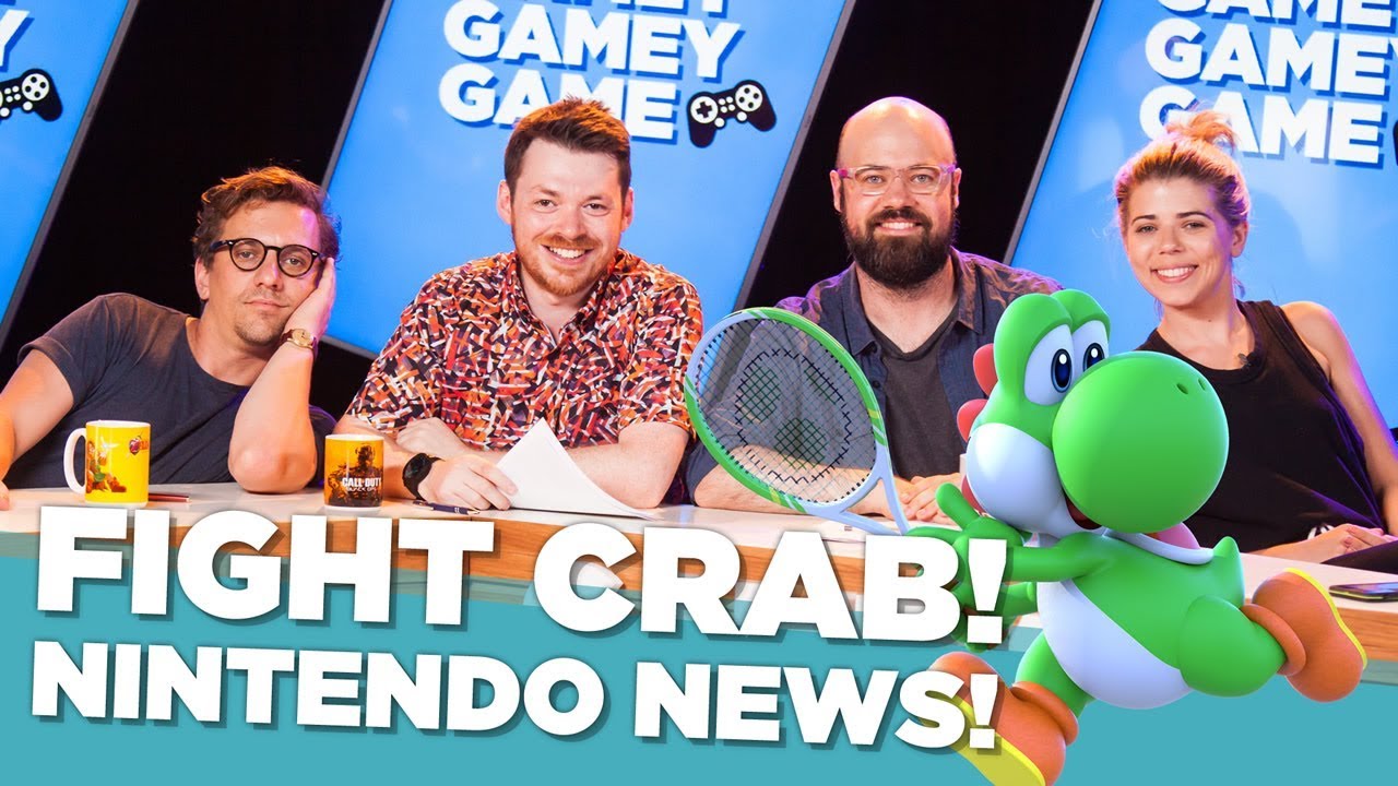 Бой с крабом! Новости Nintendo! Играй, играй, играй!