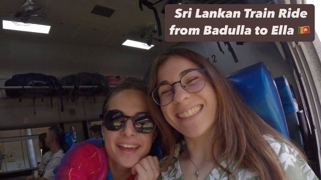 Sri Lankan Train Ride from Badulla to Ella 🇱🇰