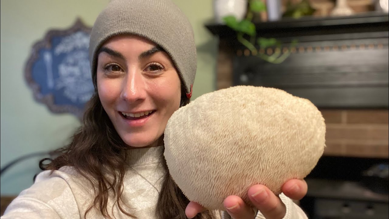 I'm glad I got to it before the FROST did!  [Lions Mane Mushroom Harvest and Preserving]
