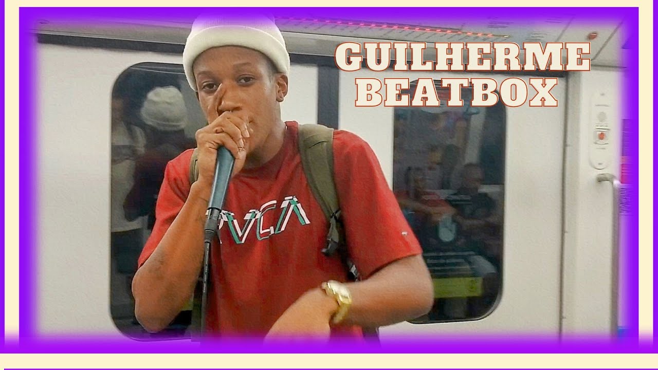GUILHERME BEATBOX APRESENTAÇÃO NO METRÔRIO