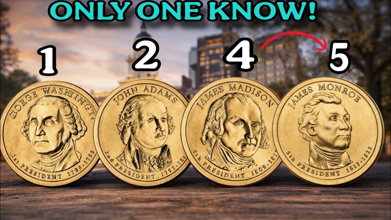 5 Most Valuable U.S. Presidential Dollar Coins That Could Make You Rich 💰