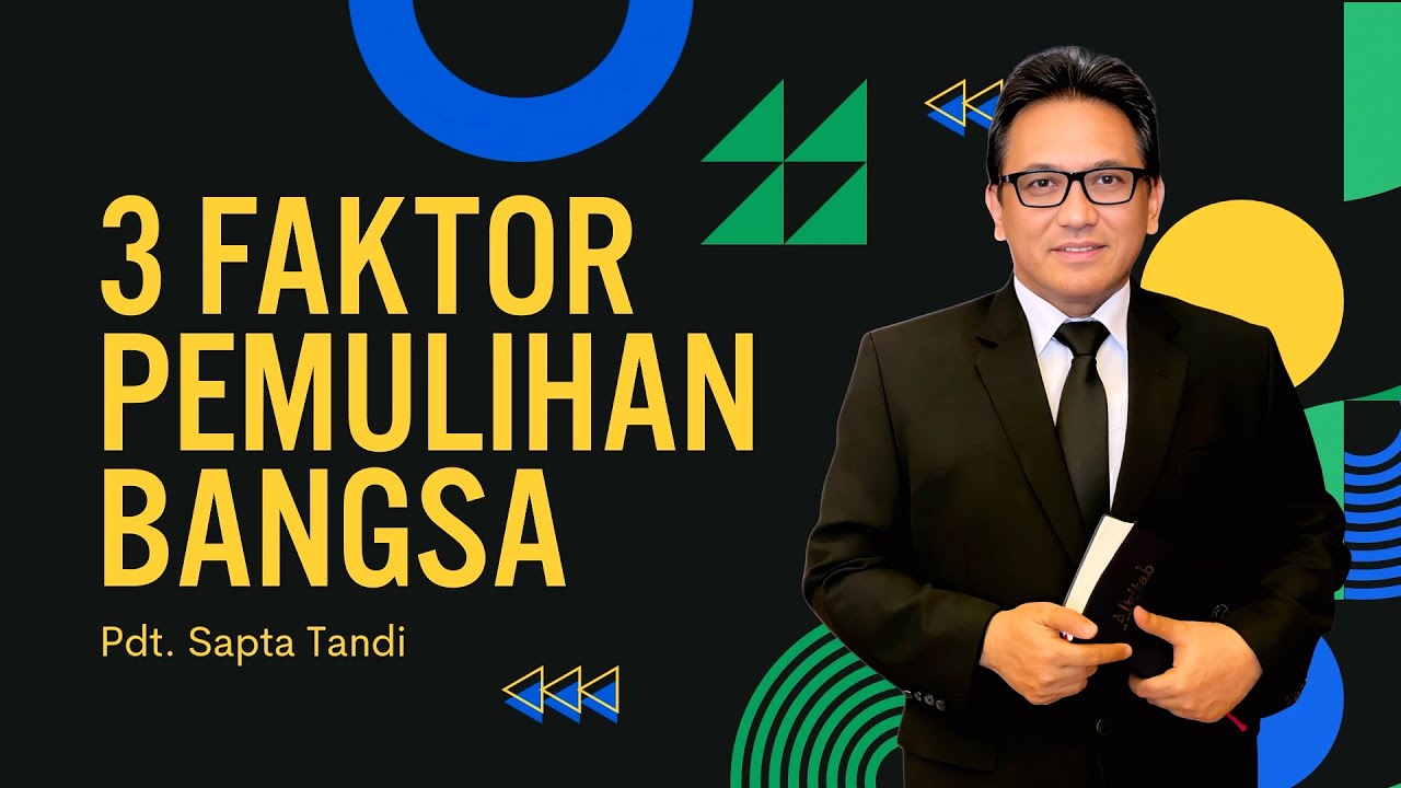 Menara Doa Online : Jumat 12 Desember 2025 (3 Faktor Pemulihan Bangsa)
