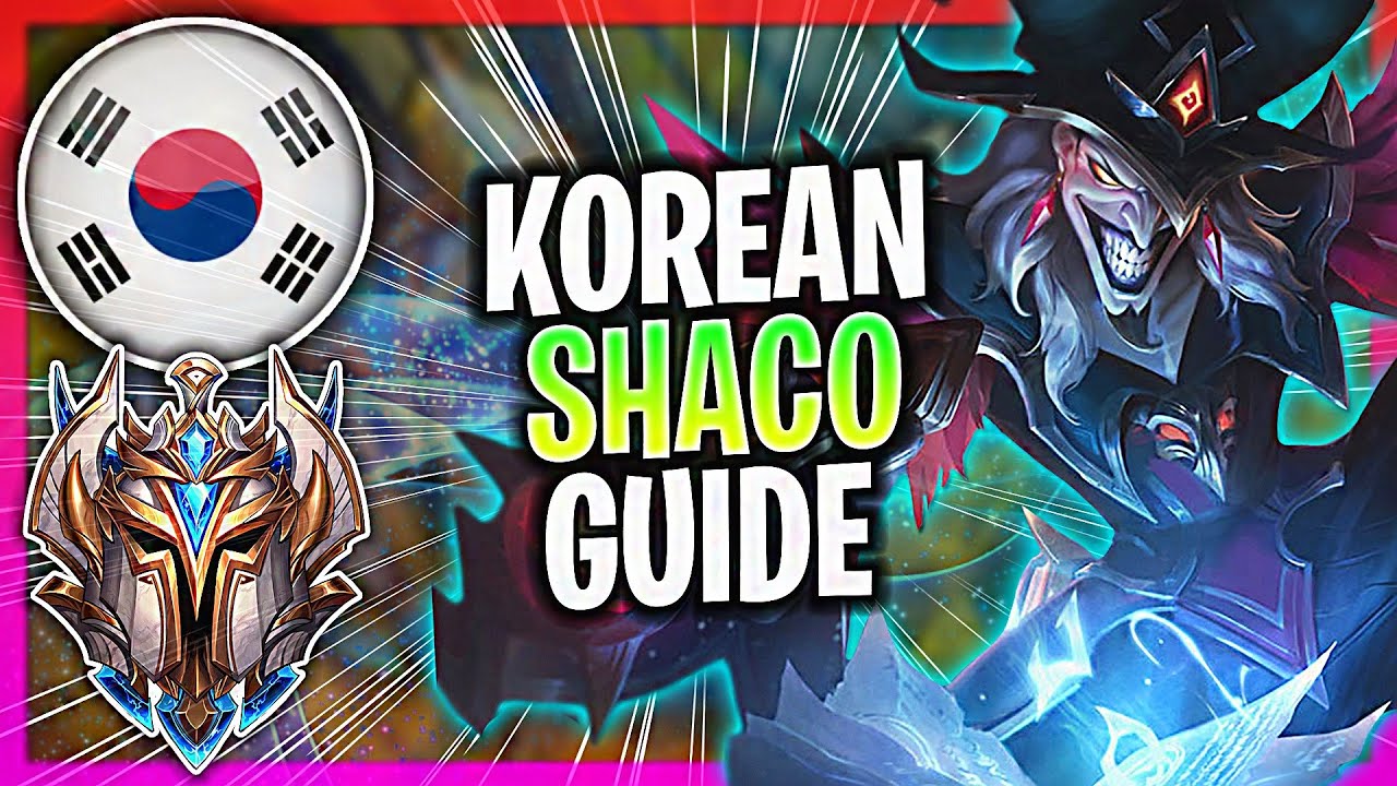 WHEN A KOREAN CHALLENGER PLAYS SHACO JUNGLE! | CHALLENGER SHACO GUIDE