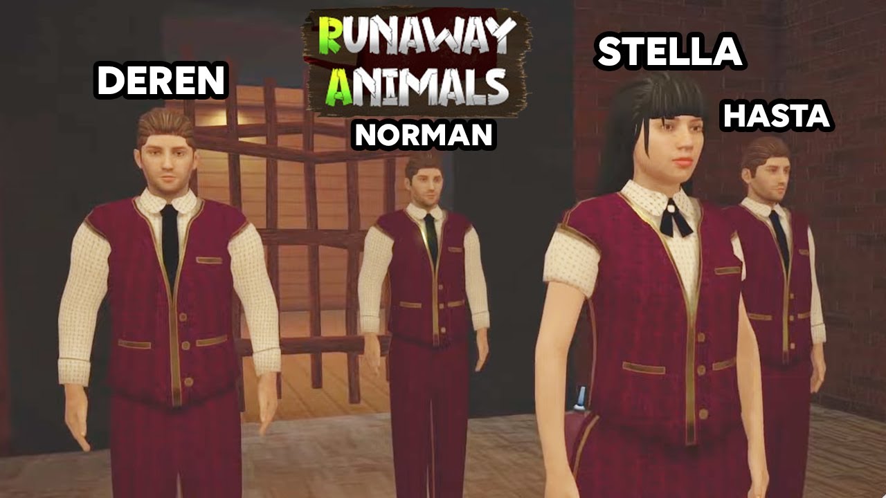 ketika cucurutut menjadi penjaga hotel kebun binatang..... (Runaways Animals Part 1)