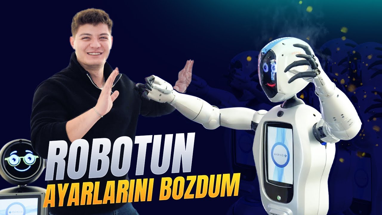 TÜRK YAPIMI YAPAY ZEKA ROBOTUNU TEST ETTİM!!!