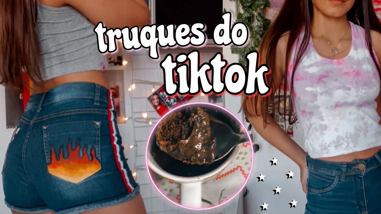 testando truques famosos do tiktok !! *da certo??* 🌿