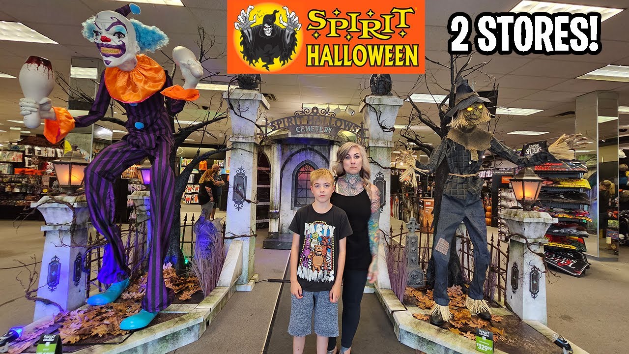 Первое прохождение Spirit Halloween 2023 — 2 разных магазина!