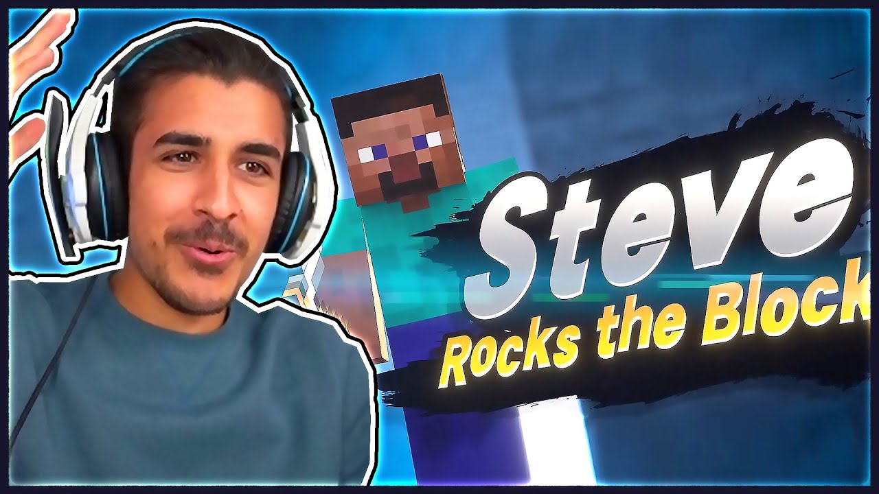 Reaction alla Reveal di Steve su Smash! // GravierEraLive