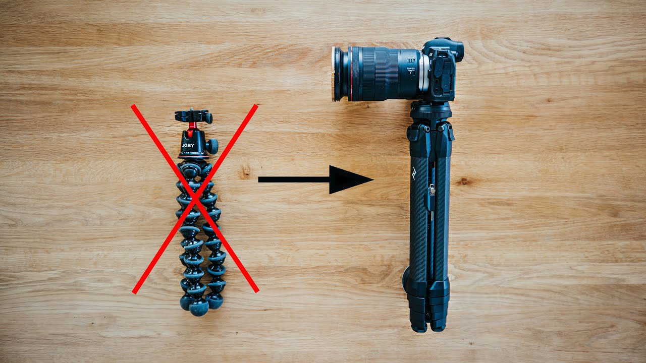 ПЕРЕКЛЮЧЕНИЕ GORILA POD НА TRAVEL TRIPOD