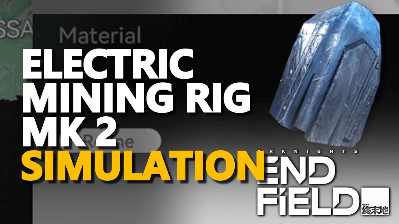 Electric Mining Rig Mk 2 Arknights Endfield