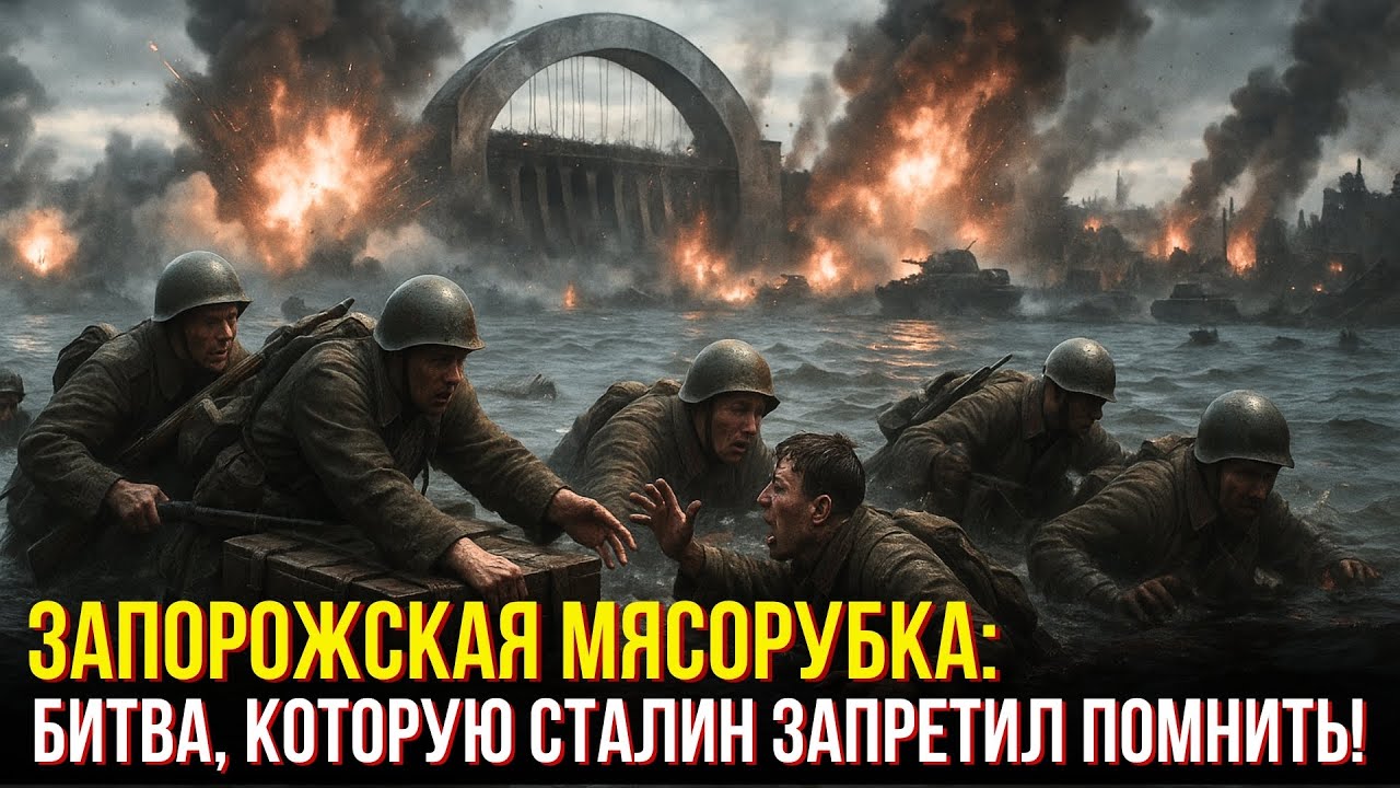 Запорожье 1943: Самая кровавая победа Сталина, о которой молчали десятилетиями!
