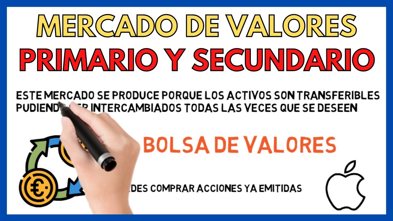 Mercado PRIMARIO y SECUNDARIO de VALORES 📈 📉 | Econom&iacute;a de la Empresa 98#