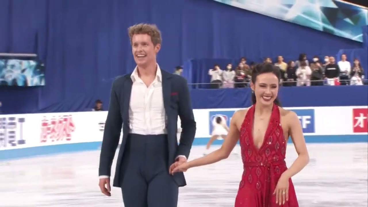 Madison Chock and Evan Bates - World Team Trophy 2025. RD.