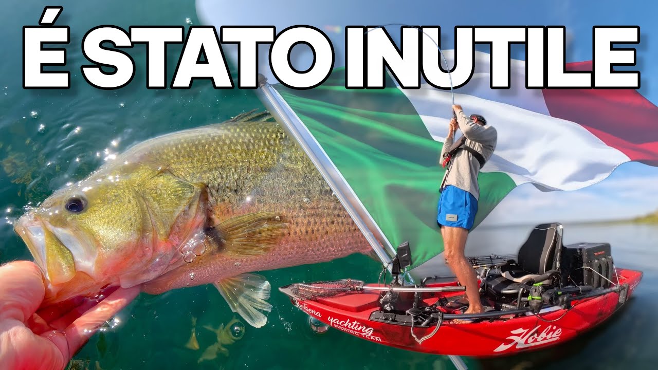 IL LIVESCOPE NON E' SERVITO a un C***O - Campionato Italiano Bassfishing da Kayak