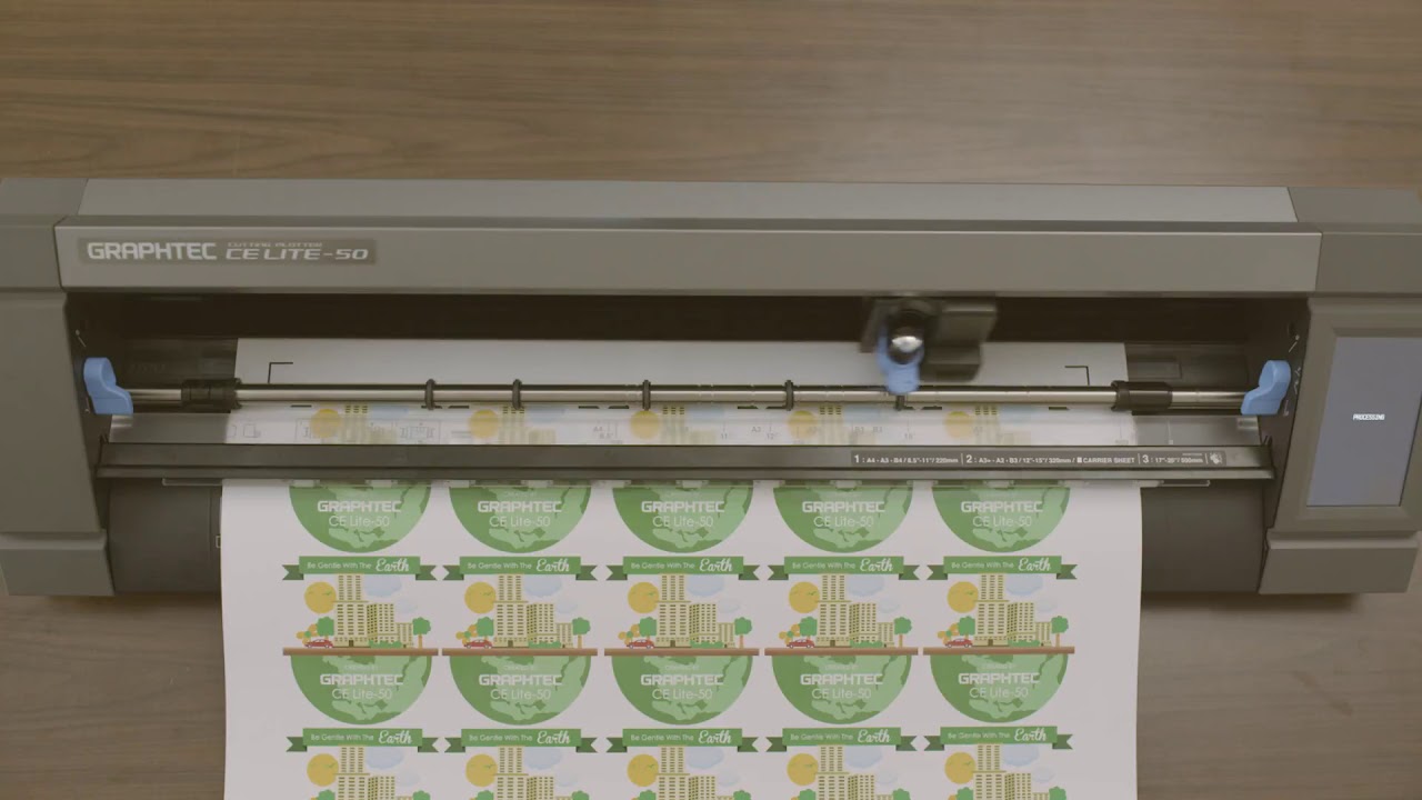 Plotter De Corte Graphtec Ce-lite 50 Configuracion Incicial Distribucion Latino America