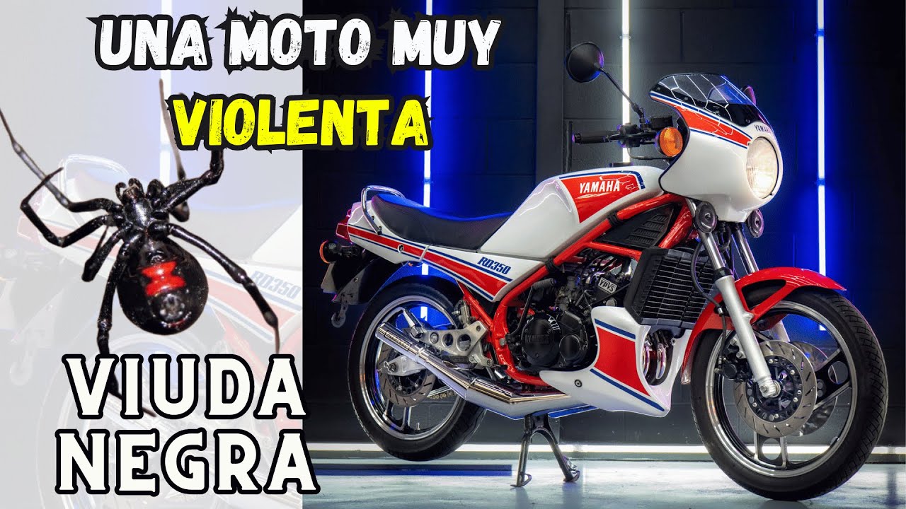 Esta moto TENÍA UN DEMONIO, Yamaha RD350 YPVS Viuda Negra