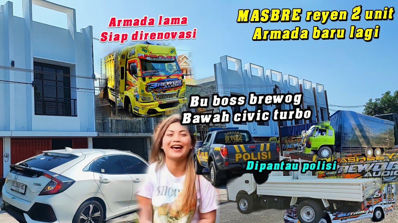 Bu boss BREWOG bawah civic turbo MASBRE beli  2armada baru lagi stok ruko full melimpah