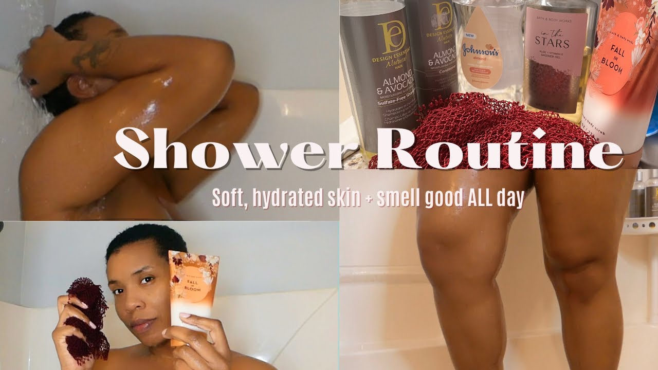Shower Routine for Soft, Glowing, and Moisturized Skin!