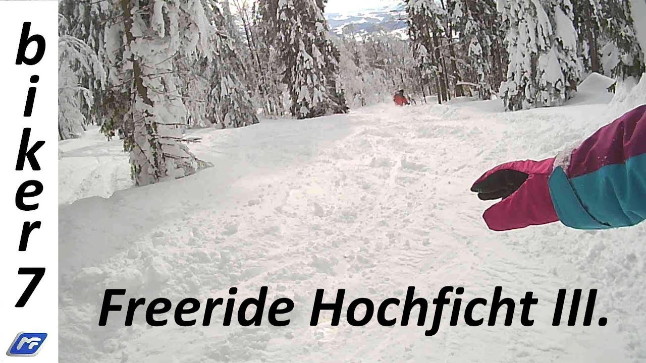 Freeride on Hochficht in Austria 1.2019 - day 3.
