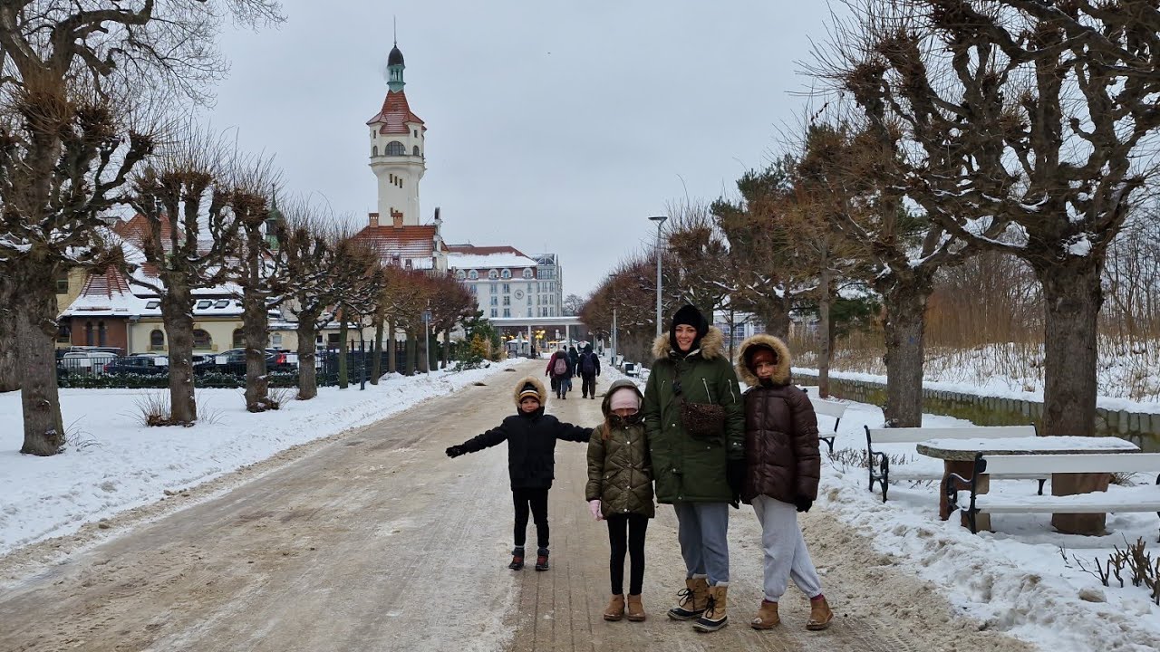 Tu odczuwa się inaczej - ferie zimowe / Sopot plaża 