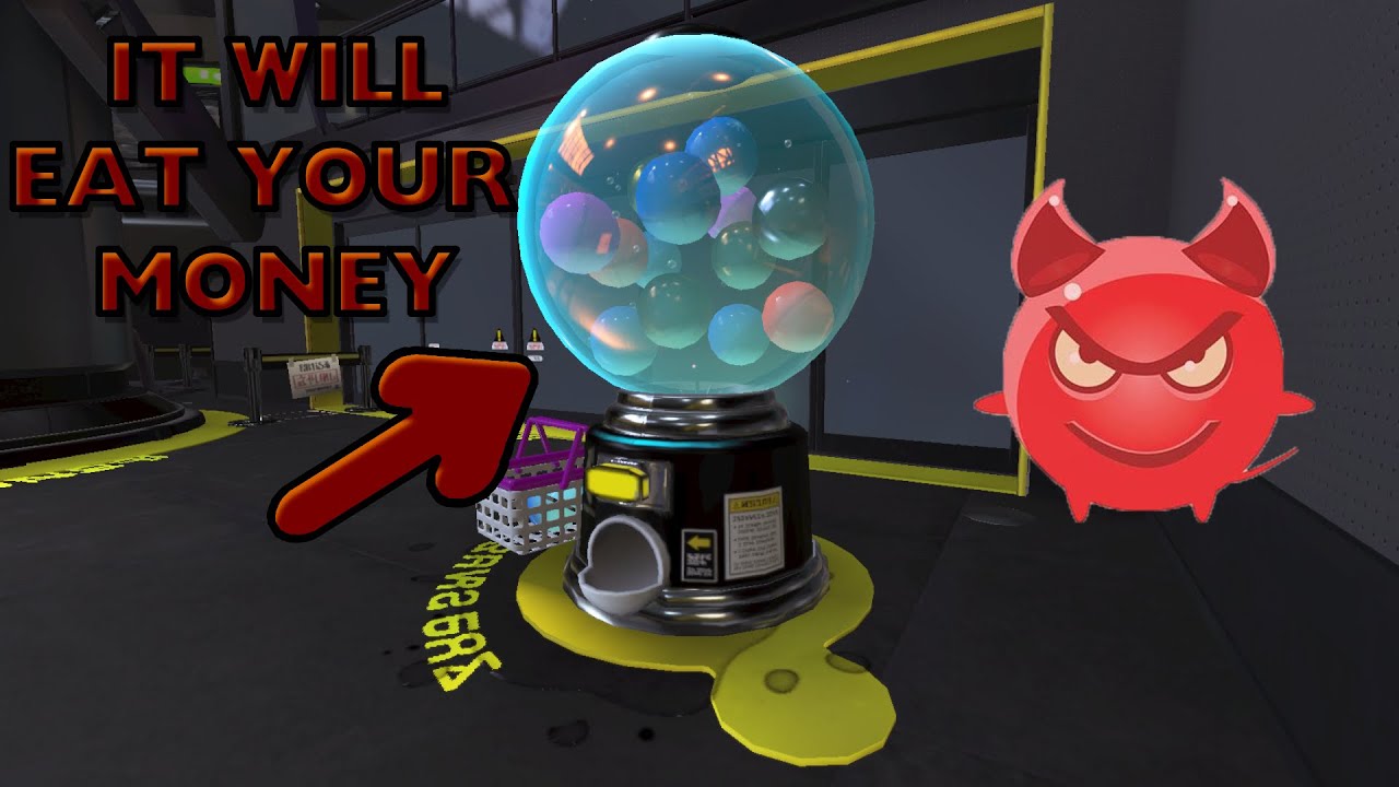 The UNLUCKIEST Gacha Machine Pulls you'll EVER see - Splatoon 3