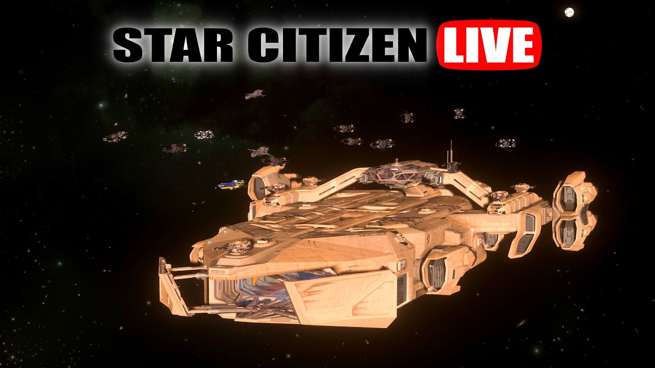 7k SUBS! Idris and Carrier and STUFF! Star Citizen #live #gameplay