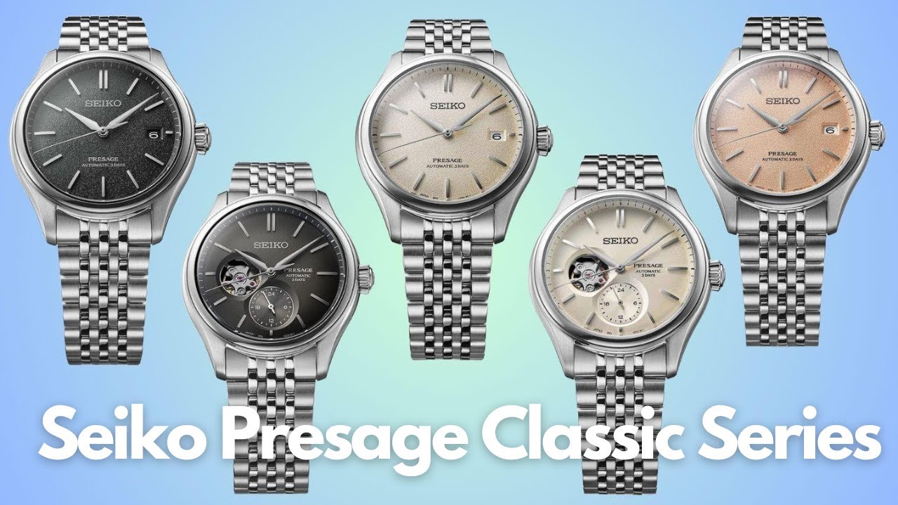Seiko Presage Classic Series Corazón Abierto con Susana de Seiko