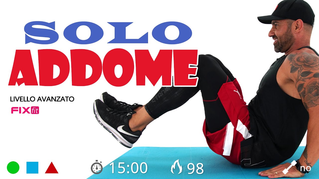 Esercizi Addominali: Allenamento Completo Per Addominali (Avanzato)