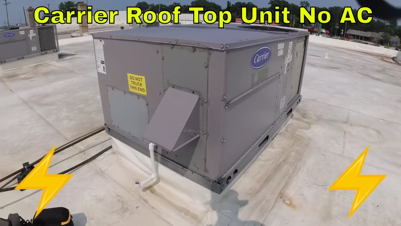 Carrier Roof Top Unit No AC